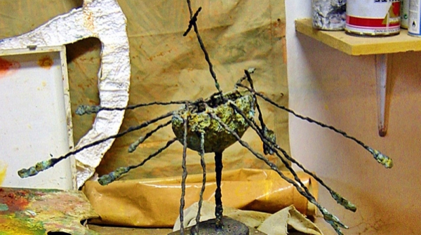 CANOA DEL ALMA Nº 1, bronce, 52 X 53 X 47 cm